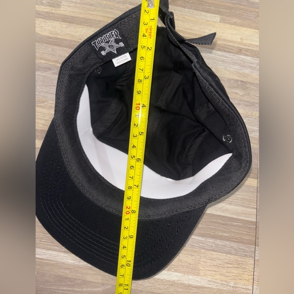 Thrasher Jet Black Cap - Picture 2 of 8